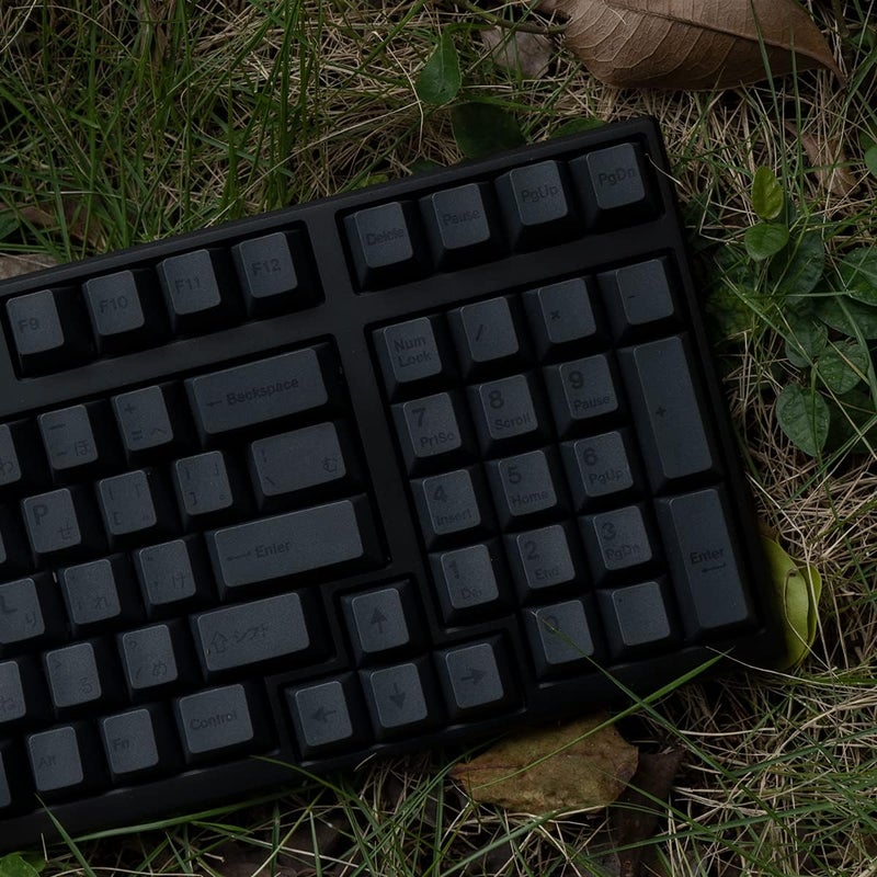 mintcaps PBT Japanese Gray Keycaps 144 Keys Cherry Profile DYE-Sub Custom Minimalist Keycaps for 60% 65% 70% 75% Cherry Gateron MX Switches Mechanical Keyboards - Image 5